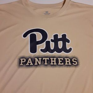 Colosseum Men's Pitt Panthers Polyester SS Shirt Size XXL